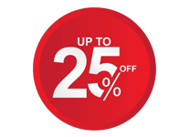 25% OFF